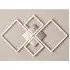 Wall Art 4 Square LED Wall Flush Light - Silver
