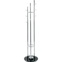 Wallingford Coat Stand - Chrome, Steel