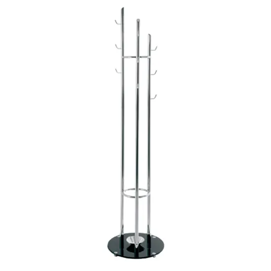 Wallingford Coat Stand - Chrome, Steel