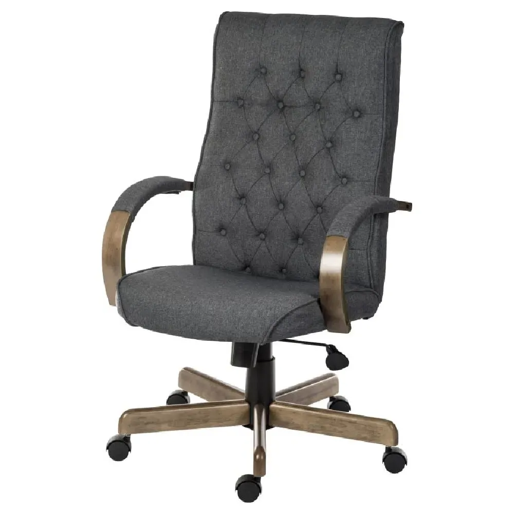 Waltham Fabric Office Chair with Tilt Mechanism - Grey image