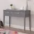 Wantagh Console Table with 2 Drawers - Graphite, Wood