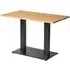 Wappapello Small Dining Table - Kaffee Light Oak