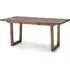 Warsaw Reclaimed Pine Wood Dining Table - Rustic Pine