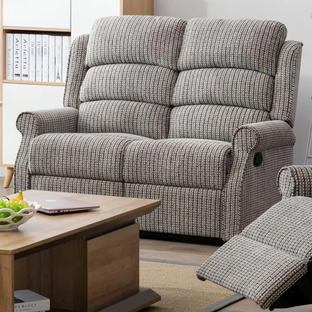 Warth 2-Seater Recliner Sofa - Latte, Fabric