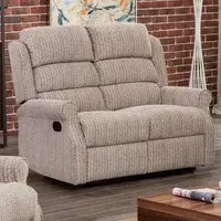 Warth 2-Seater Recliner Sofa - Natural, Fabric