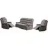 Warth 3+1+1 Recliner Sofa Set - Latte, Fabric