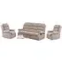 Warth 3+1+1 Recliner Sofa Set - Natural, Fabric