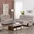 Warth 3+2 Recliner Sofa Set - Natural, Fabric