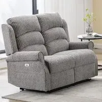 Warth Electric 2-Seater Recliner Sofa - Latte, Fabric
