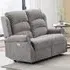 Warth Electric 2-Seater Recliner Sofa - Latte, Fabric