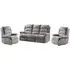 Warth Electric 3+1+1 Seater Sofa Set - Latte, Fabric