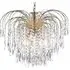 Waterfall 5 Lights Crystal Pendant Light - Gold