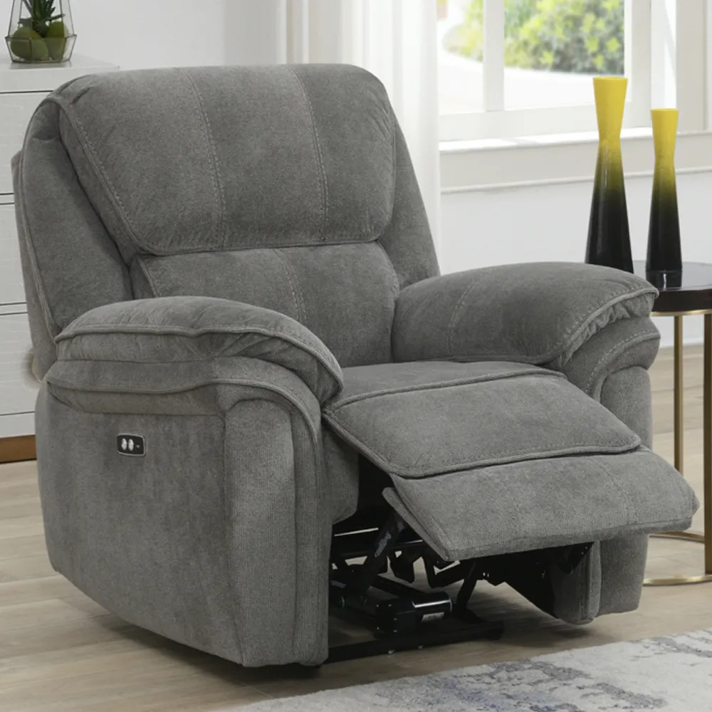 Wauchula 1-Seater Electric Reclining Sofa - Stone, Fabric product