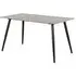 Waukee Rectangular Dining Table - Grey, Ceramic