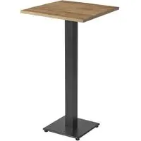 Wausau Square Bar Table - Rustic Antique, Oak