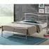 Waverley Single Bed Frame - Silver, Metal