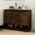 Wavery 3-Door Sideboard - Smoked Oak, Chipboard