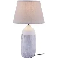 Welmon Table Lamp - Beige, Ceramic