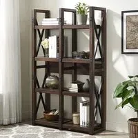 Welwyn Bookcase - Espresso, Wood Veneer