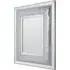 Wendy Rectangular Wall Mirror - Silver