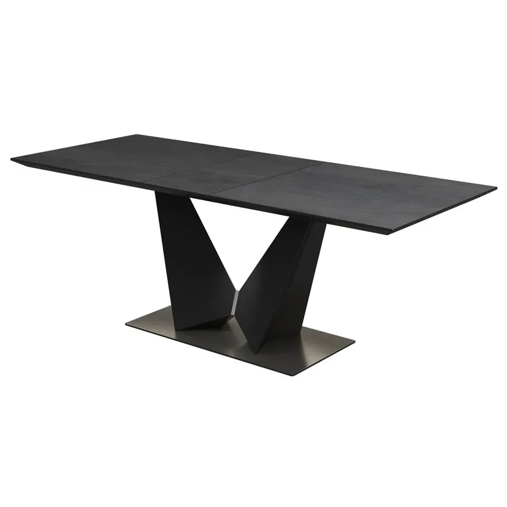 Westbury Extending Dining Table - Grey, Ceramic