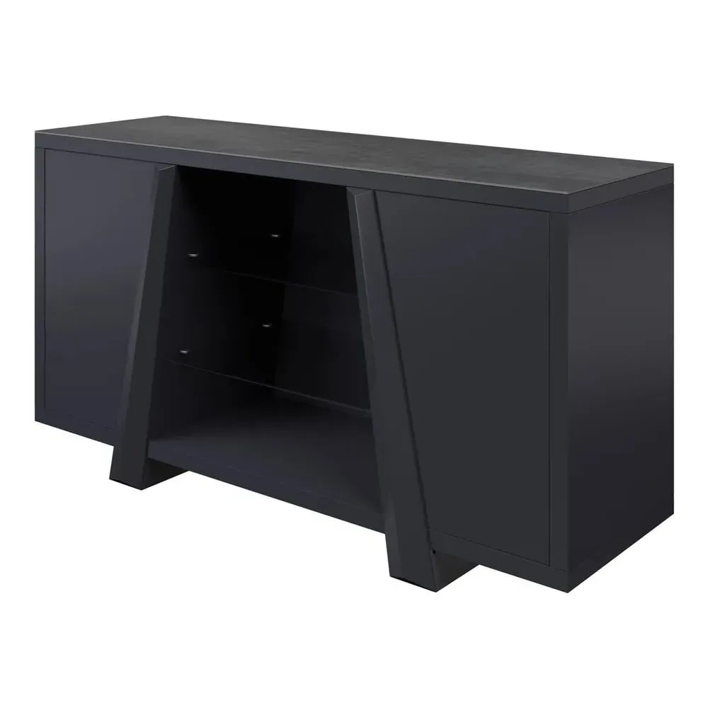 Westbury Sideboard with Storage - Grey, Ceramic