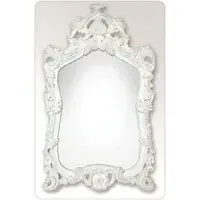 Westminster Wall Mirror - White
