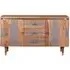 Weston Sideboard 2 Doors 3 Drawers - Natural, Acacia Wood