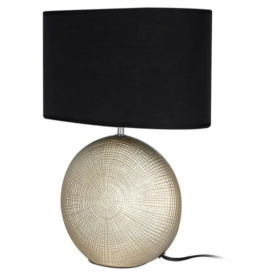 Whoopty Table Lamp - Gold, Ceramic
