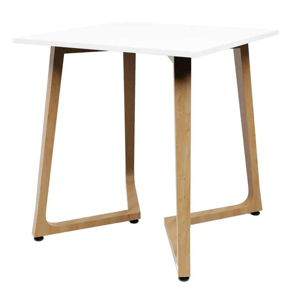 Wichita Rectangular Dining Table - White, Oak