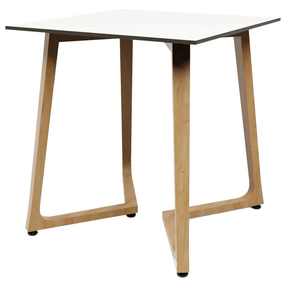 Wichita Round Dining Table - White, Oak