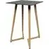 Wichita Square Bar Table - Italian Stone, Oak