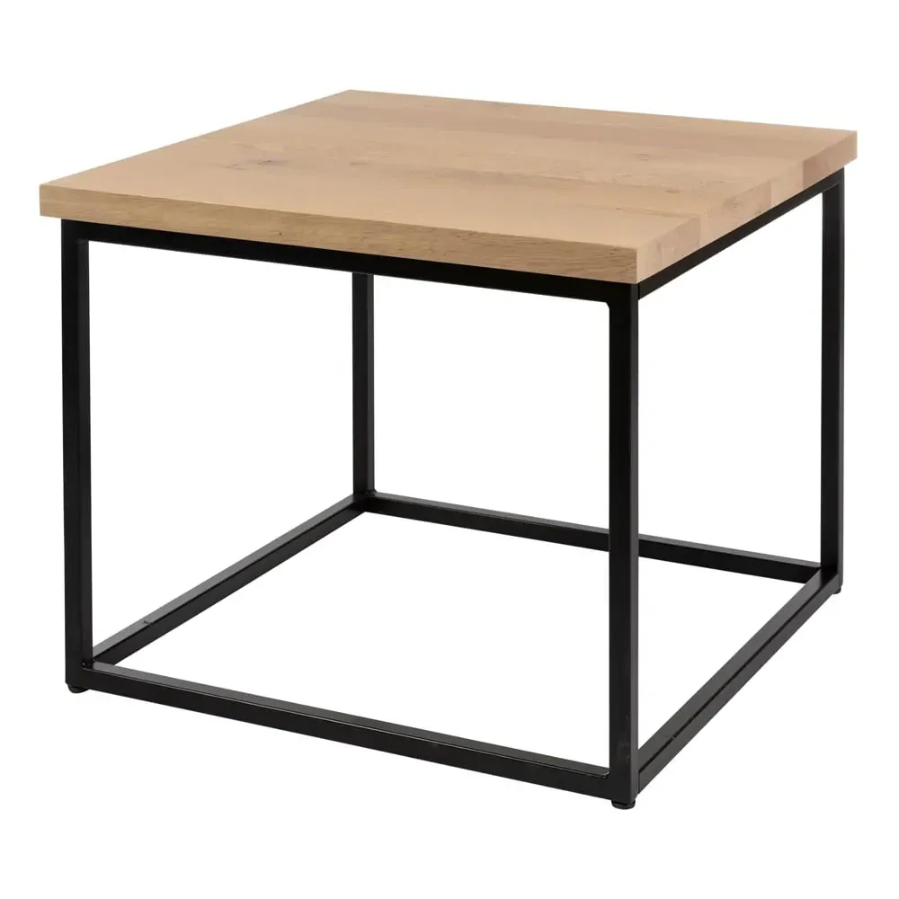 Wichita Square Coffee Table - White, Oak