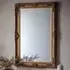 Wickford Small Rectangular Wall Mirror - Gold