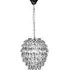 Wikota Crystal Fallon Ceiling Pendant Light - Chrome