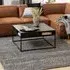 Wilf Square Coffee Table with Storage - Black