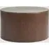 Wilmot Round Coffee Table - Walnut, Marble Glass