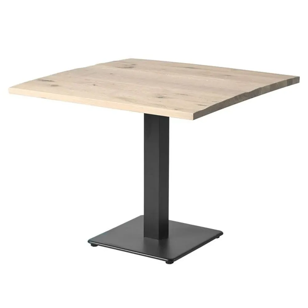 Wingate Large Square Dining Table - Extra White, Oak