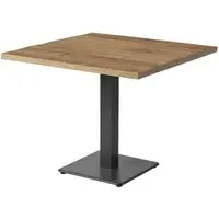 Wingate Large Square Dining Table - Rustic Antique, Oak