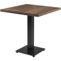 Wingate Medium Square Dining Table - Smoked, Oak