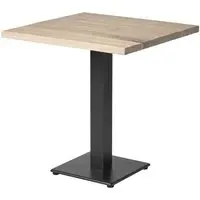 Wingate Medium Square Dining Table - White, Oak