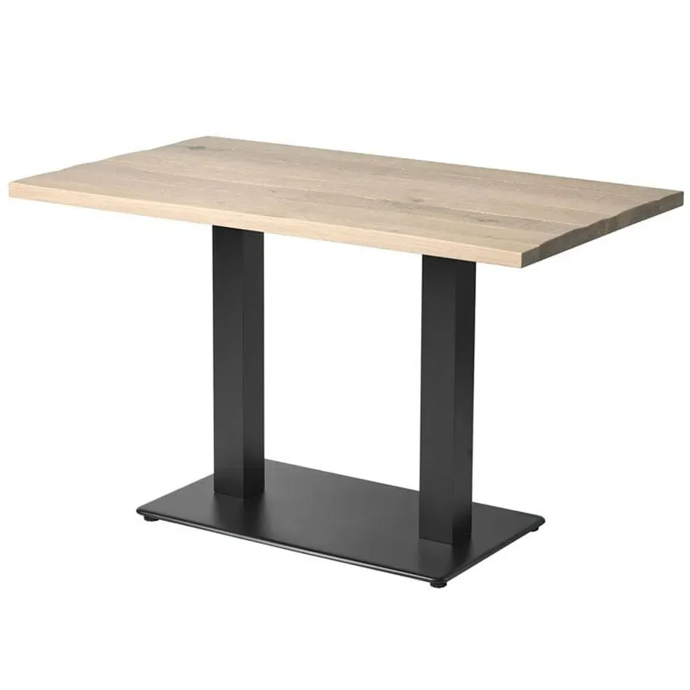 Wingate Rectangular Dining Table - Extra White, Oak