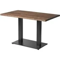 Wingate Rectangular Dining Table - Smoked, Oak