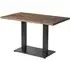 Wingate Rectangular Dining Table - Smoked, Oak
