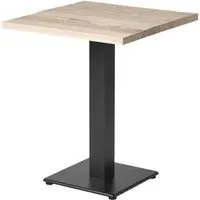 Wingate Small Square Dining Table - White, Oak