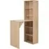 Winnie Bar Table with Cabinet - Oak, Chipboard