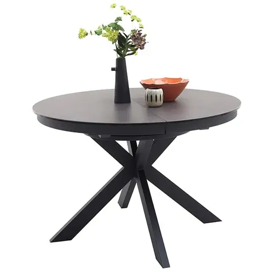 Winnipeg Extending Dining Table - Grey, Ceramic
