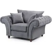 Winnsboro 1-Seater Sofa - Grey, Fabric