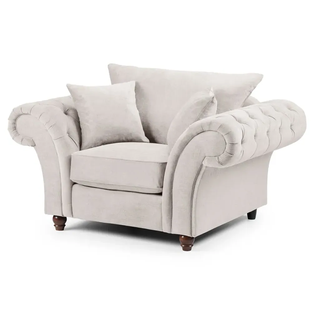 Winnsboro 1-Seater Sofa - Stone, Fabric