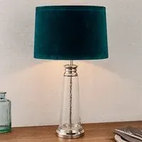 Winslet Table Lamp - Teal, Glass
